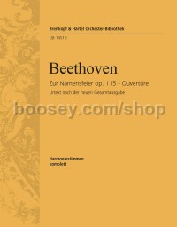 Zur Namensfeier Op. 115 - Overture - wind parts