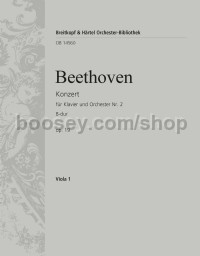 Piano Concerto No. 2 in Bb major, op. 19 - viola part