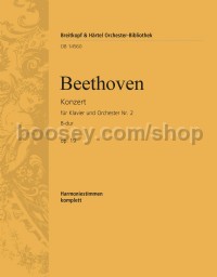 Piano Concerto No. 2 in Bb major, op. 19 - wind parts