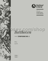 Symphonie Nr. 4 B-dur op. 60 (Viola Part)