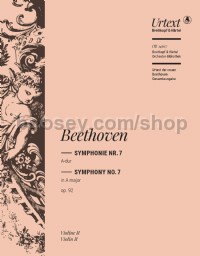 Symphony No. 7 in A major Op. 92 (Violin 2)