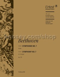 Symphony No. 7 in A major Op. 92 (Cello)