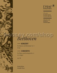 Piano Concerto No. 4 in G major, op. 58 - double bass part