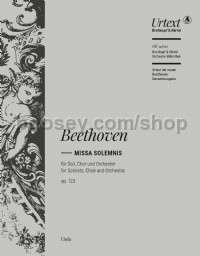 Missa Solemnis in D major, Op. 123 - viola part