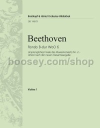 Rondo in Bb major WoO 6 - violin 1 part