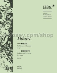 Piano Concerto No. 23 in A major KV 488 - violin 1 part