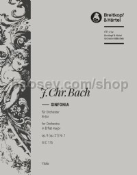 Sinfonia in Bb major op. 21/1 - viola part