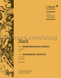 Brandenburg Concerto No. 1 in F BWV1046 - wind parts