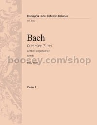 Overture (Suite) in G minor BWV 1070 - violin 2 part