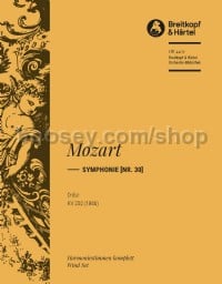 Symphony No. 30 in D major, KV 202 - wind parts