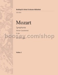 Symphony No. 31 in D major, KV 297 - violin 2 part