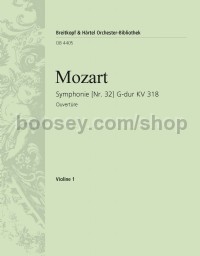 Symphony No. 32 in G major, KV 318 - violin 1 part