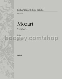 Symphony No. 33 in Bb major, KV 319 - viola part