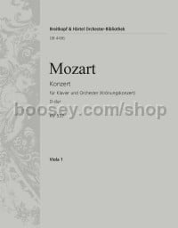 Piano Concerto No. 26 in D major KV 537 - viola part