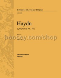 Symphony No. 102 in Bb major, Hob I:102 - wind parts