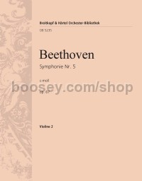 Symphony No. 5 in C minor, op. 67 - violin 2 part