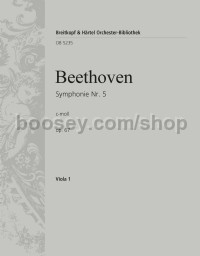 Symphony No. 5 in C minor, op. 67 - viola part