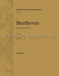 Symphony No. 5 in C minor, op. 67 - double bass part