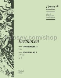 Symphony No. 8 in F major, op. 93 - violin 1 part