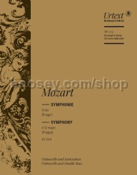 Symphony No. 38 in D major, KV 504 - cello/double bass part