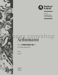 Symphony No. 1 in Bb major, op. 38 - viola part