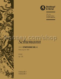 Symphony No. 4 in D minor, op. 120 - cello part