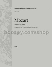 Don Giovanni KV 527 - Overture - viola part