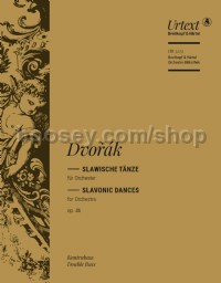 Slavonic Dances Op. 46 - double bass part