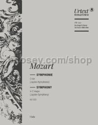 Symphony No. 41 in C major, KV 551, 'Jupiter' - viola part