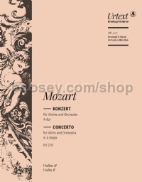 Violin Concerto No. 5 in A major, K. 219 - violin 2 part