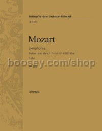 Symphony No. 35 in D major K. 385, 'Hafner' - cello/double bass part