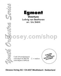 Egmont - Overture for youth orchestra (score & parts)