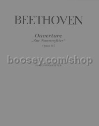 Zur Namensfeier Op. 115 - Overture (score)