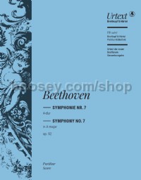 Symphony No. 7 in A major Op. 92 (Full Score)