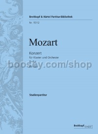 Piano Concerto No. 17 in G major K. 453 (study score)