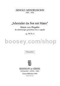 Motette zum Pfingstfest Op. 90/4 - mixed choir