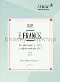 String Sextets No. 1 Op. 41 and No. 2 Op. 50 (Study Score)