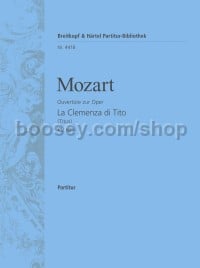 La Clemenza di Tito K. 621 - Overture (score)