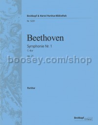 Symphony No.1 in C major Op 21 (full score)
