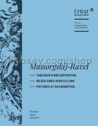 Pictures at an Exhibition (orch. Ravel) (full score)