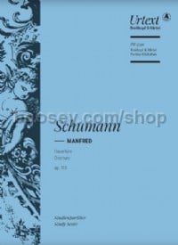 Manfred op. 15 (Orchestra Study Score)