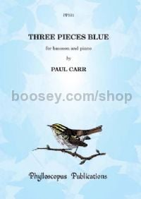 Three Pieces Blue for bassoon & piano