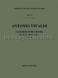 Concerto in D Minor, RV 237 (Violin & Orchestra)