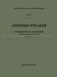 Sonata in Bb Major, RV 34 (Violin & Basso Continuo)