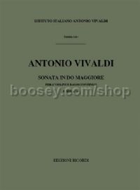 Trio Sonata in C Major, RV 60 (Violin Duo & Basso Continuo)