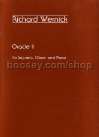 Oracle Ii (soprano, piano and oboe)