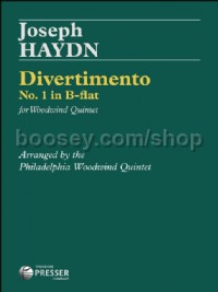 Divertimento - No. 1 In B-Flat (wind quintet)