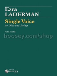 Single Voice (oboe and string orchestra)