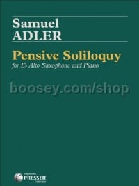 Pensive Soliloquy (alto saxophone and piano)