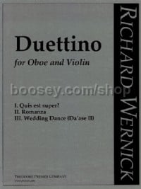 Duettino (violin and oboe)
